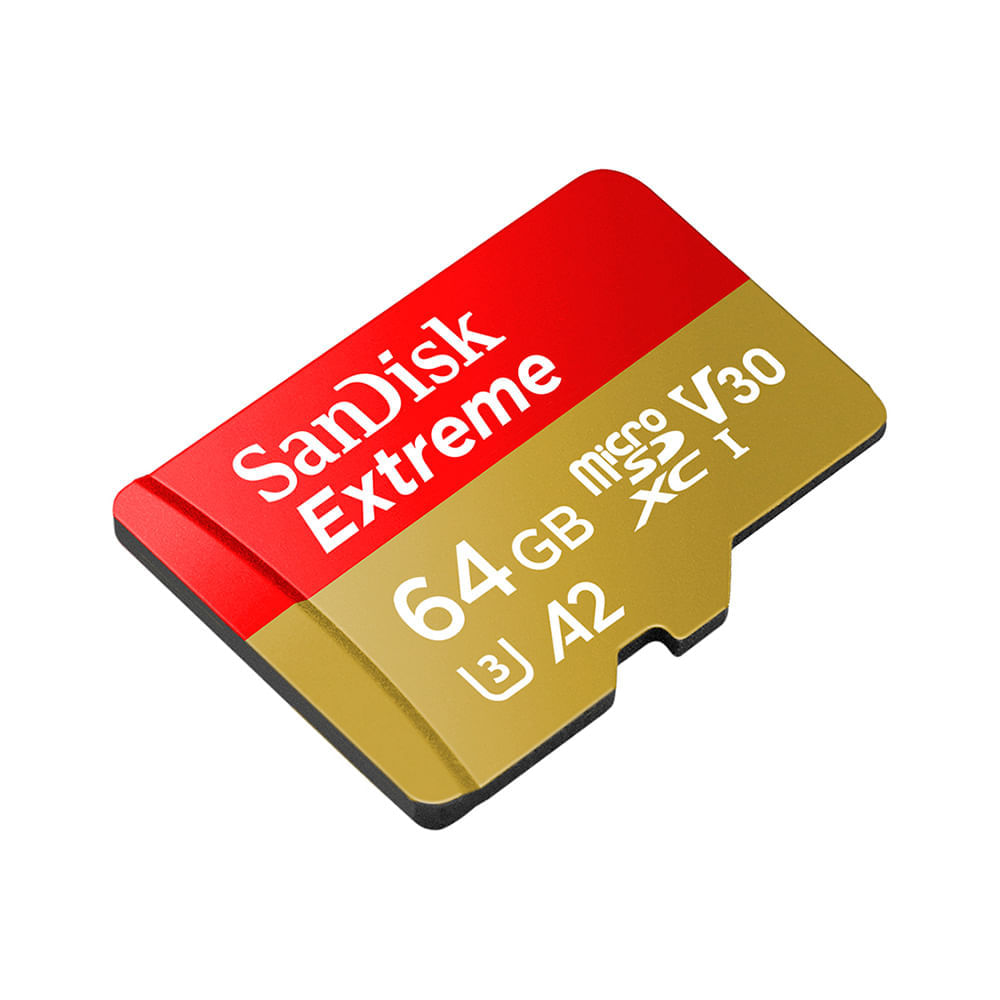 Extreme micro SD con adaptador 64GB