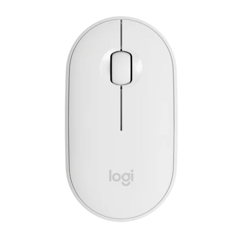 Mouse Inalámbrico Logitech Pebble M350 White 910 005770