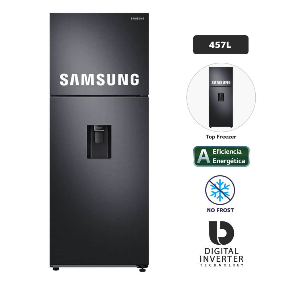 Refrigeradora SAMSUNG 457L No Frost RT48A6620B1 Negro