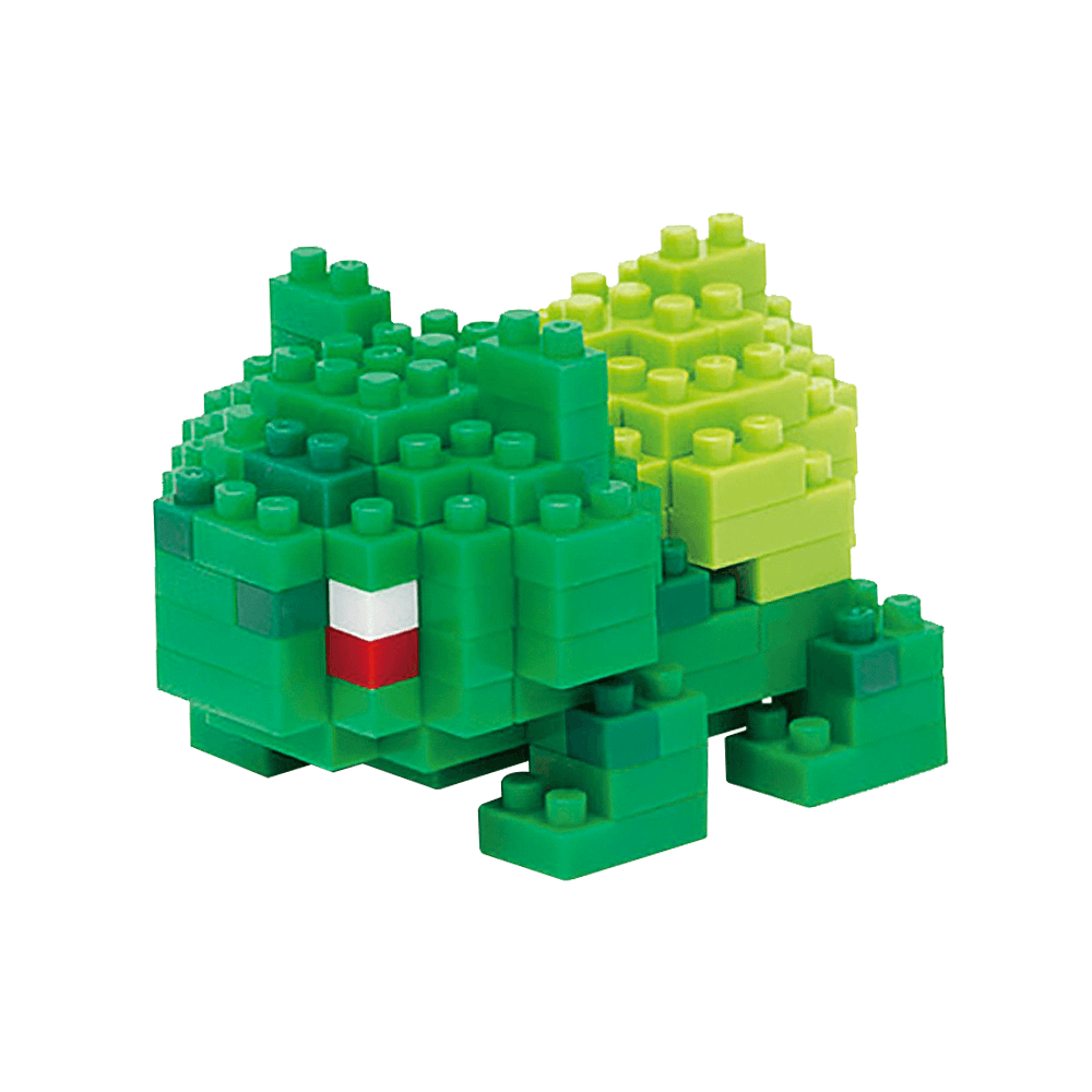 Rompecabezas Pokemon Bloques para Armar Bulbasaur Tipo Lego 120pzas