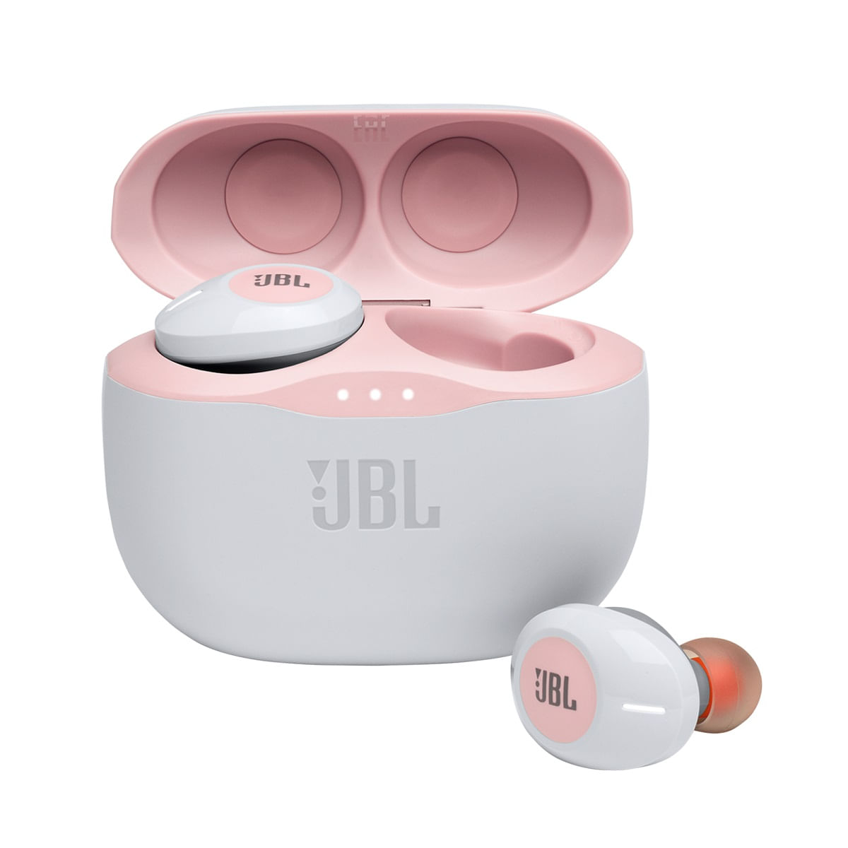Audífono JBL Tune 120TWS Pure Bass White/Pink