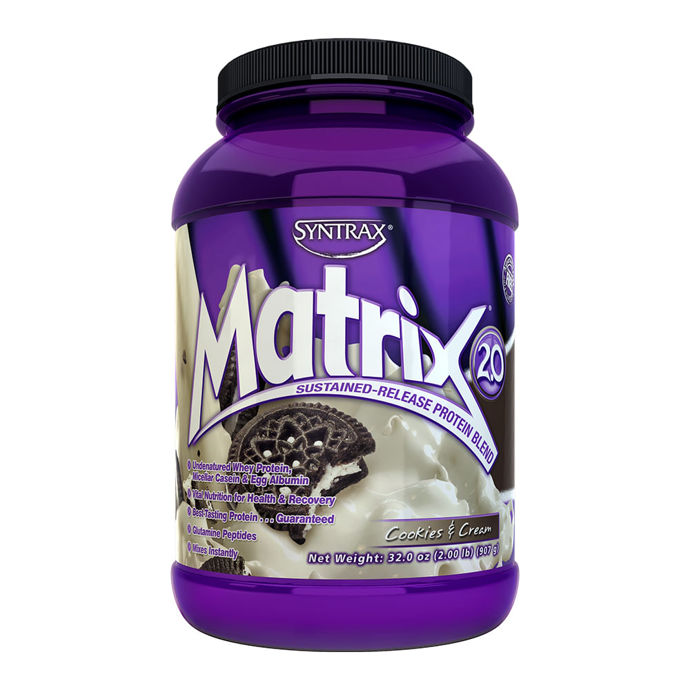 Proteína Matrix 2Lb Sabor Vainilla Syntrax