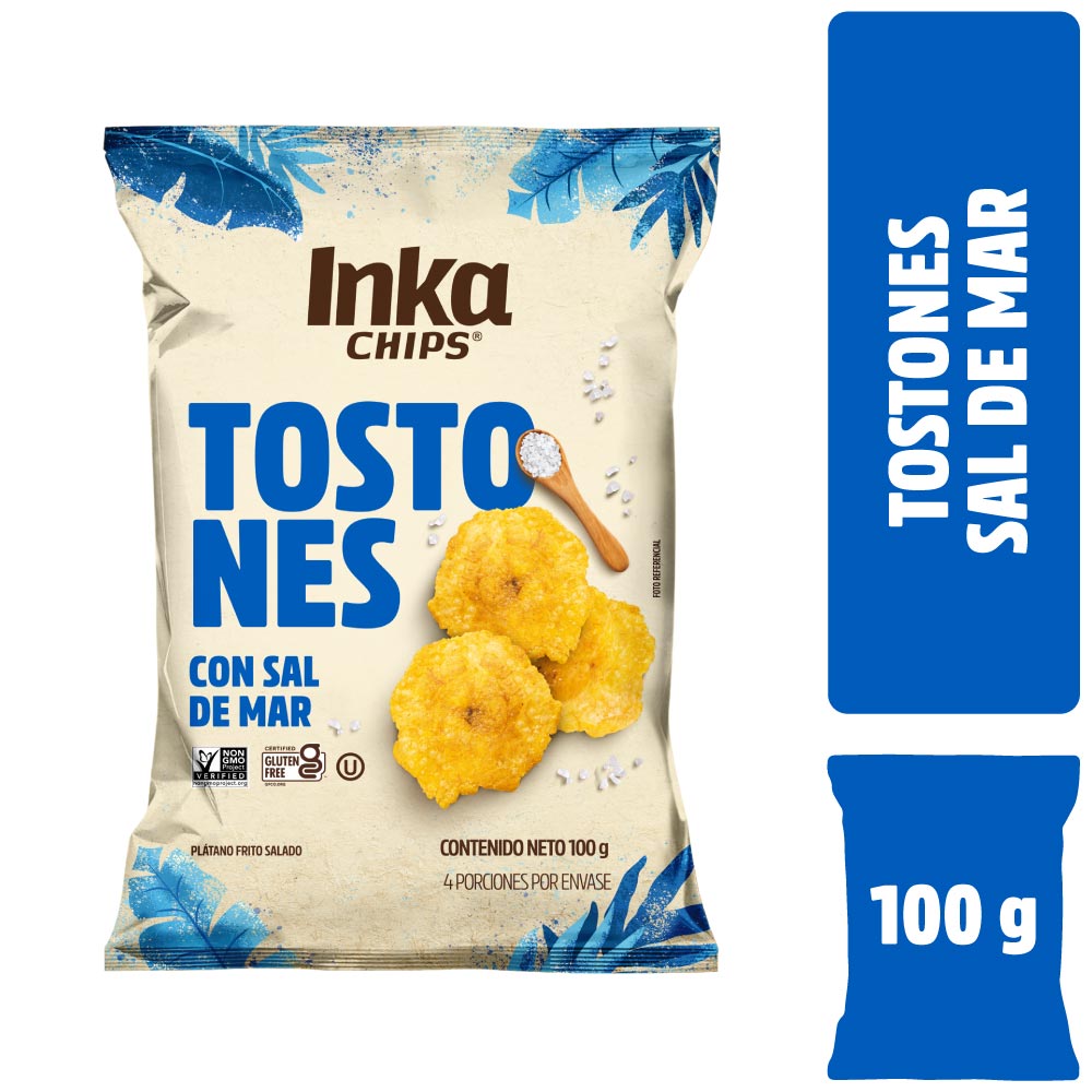 Tostones INKA CHIPS Bolsa 100g