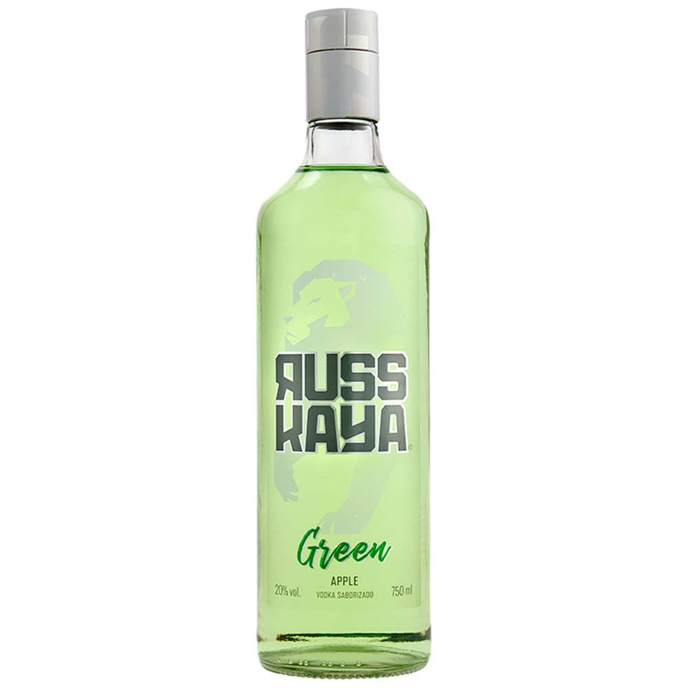 Vodka CARTAVIO Russkaya Green Apple Botella 750ml