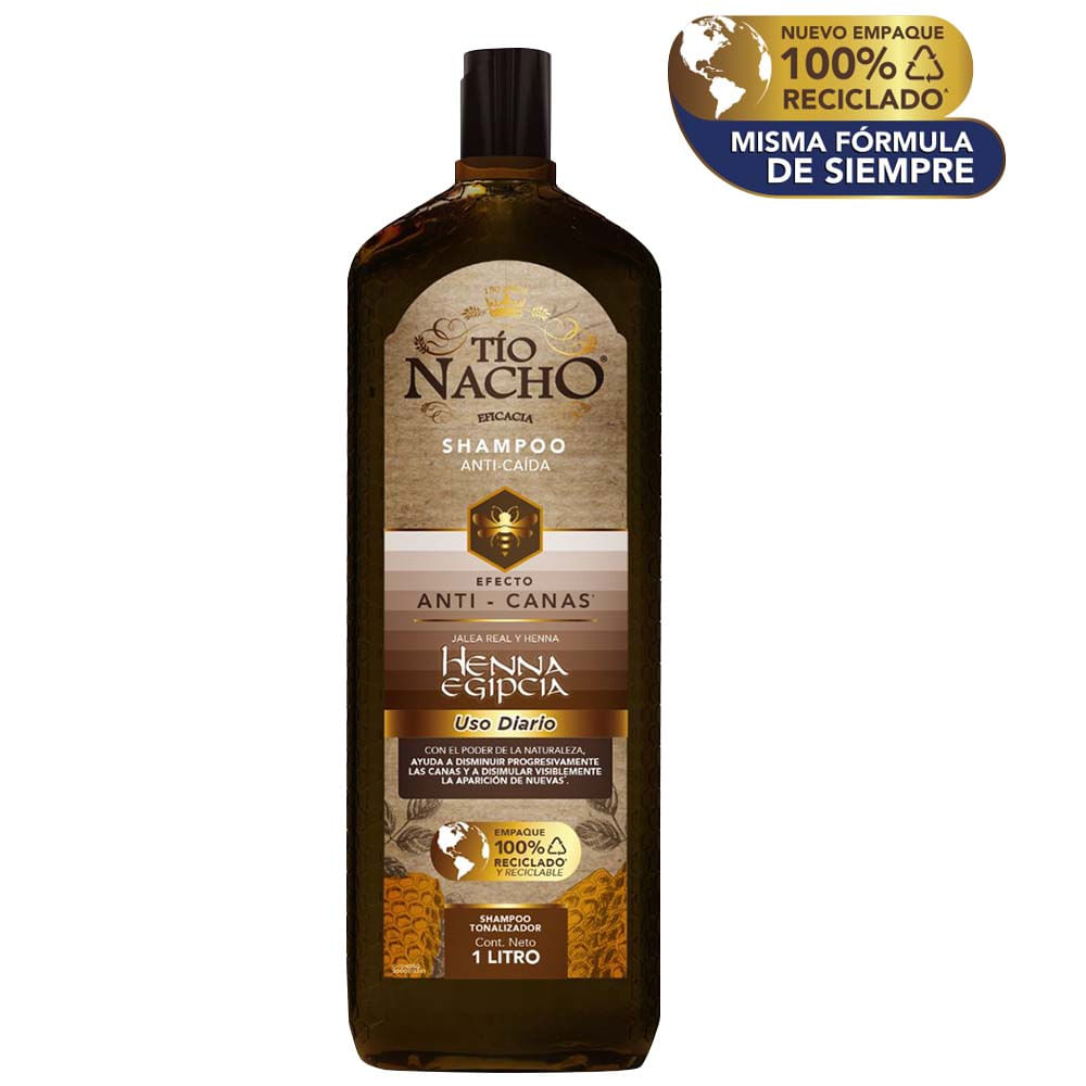 Shampoo Anti Canas TIO NACHO Frasco 1L