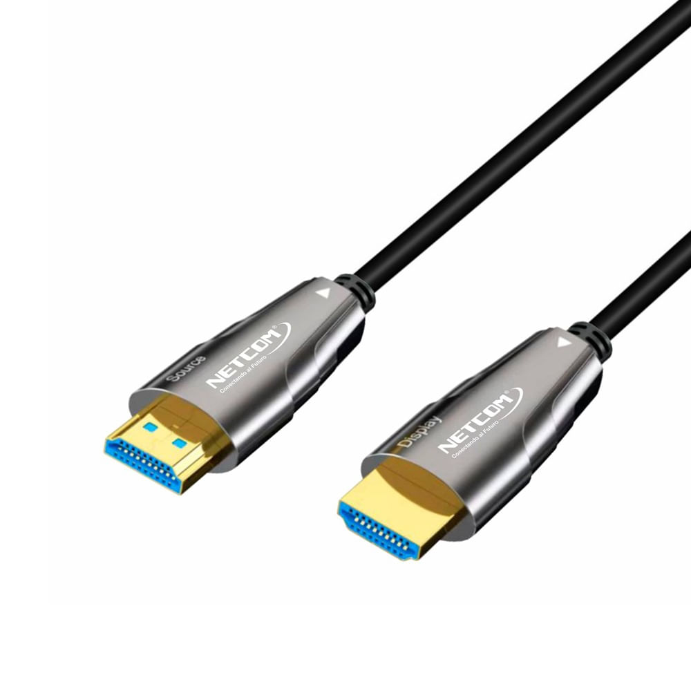 Cable Hdmi 2.0 Premium Fibra Óptica 30 Metros HDCP 2.2 HDR ARC 3D