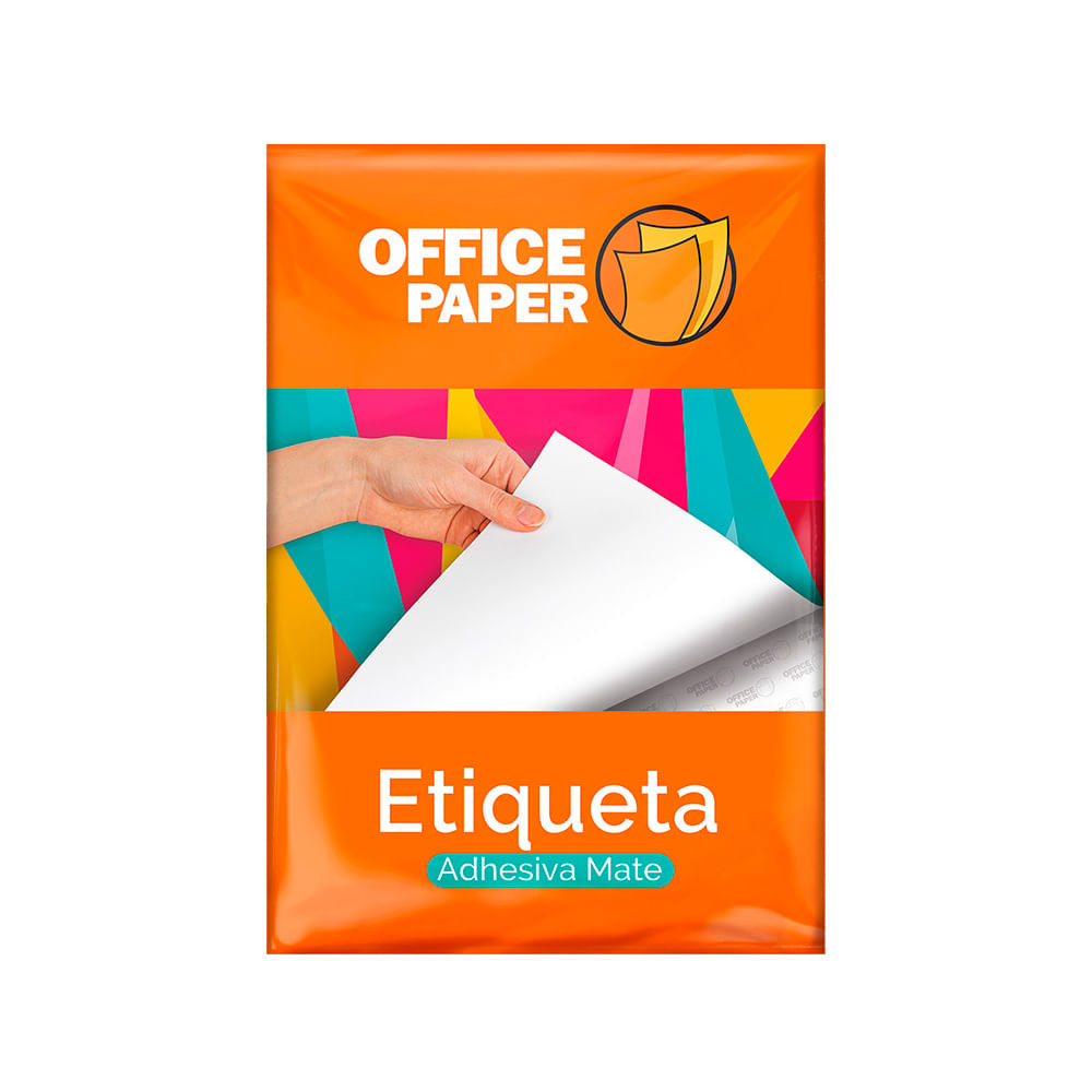 Etiqueta Office Paper Mate 180g por 25 Hojas A4