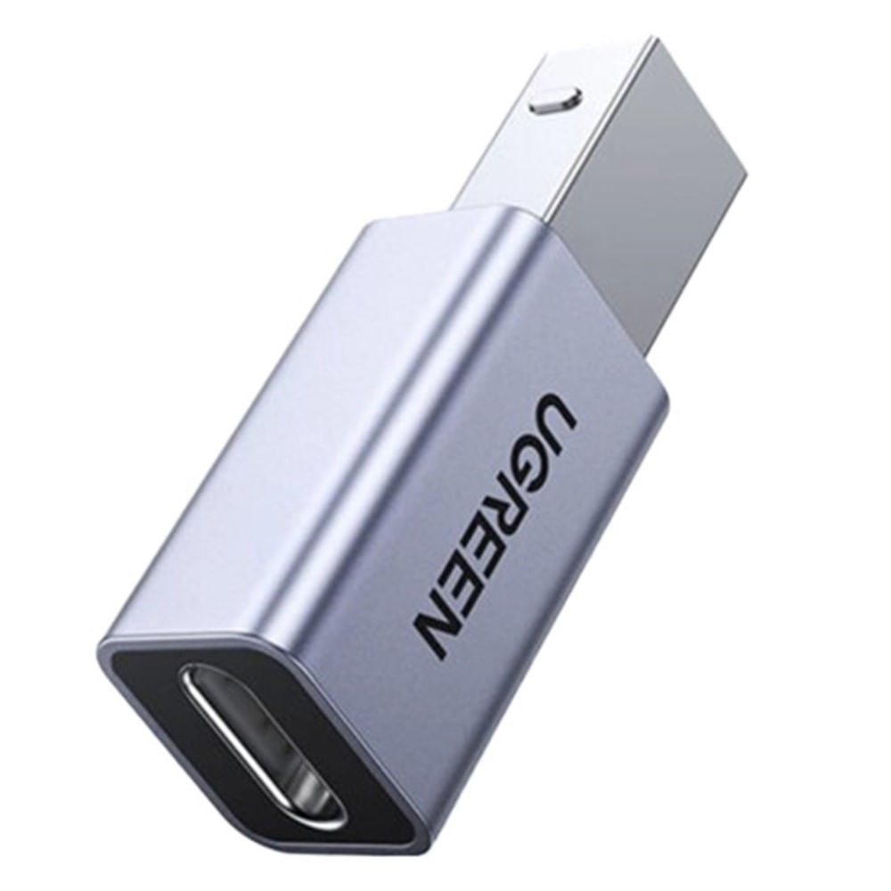Adaptador Ugreen USB-C a USB 2.0 Tipo B US382 para Impresora - 20120