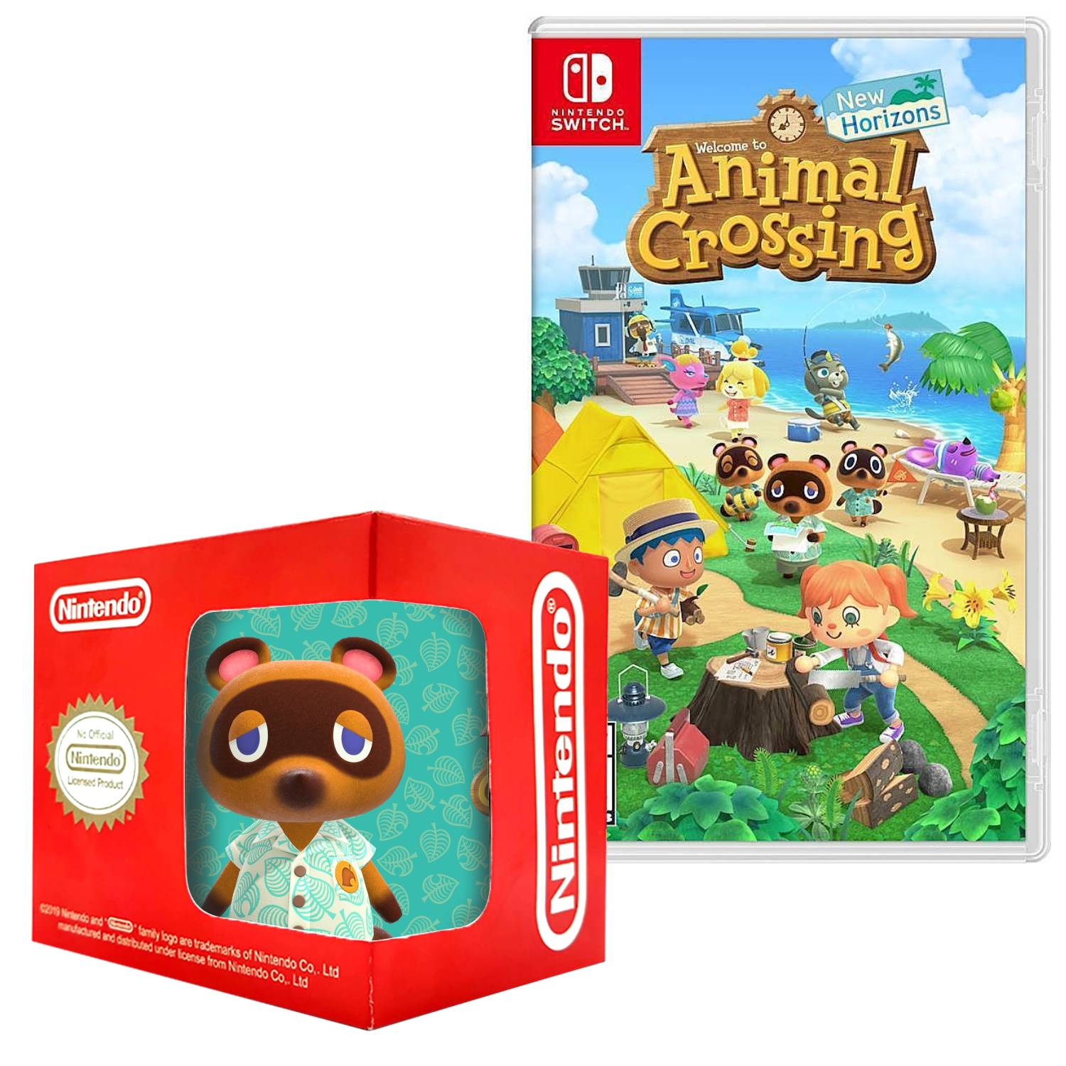 Animal crossing new horizons Nintendo Switch + taza
