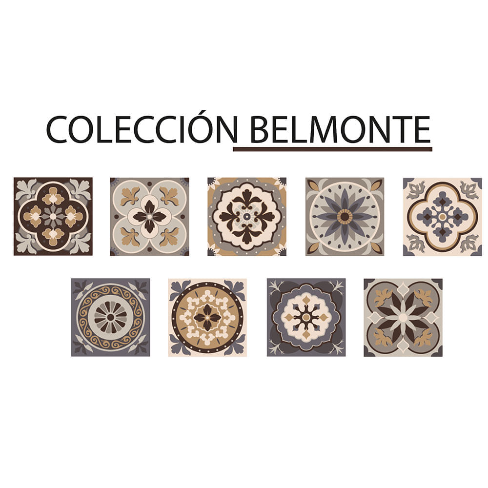Vinil Belmonte 9 piezas