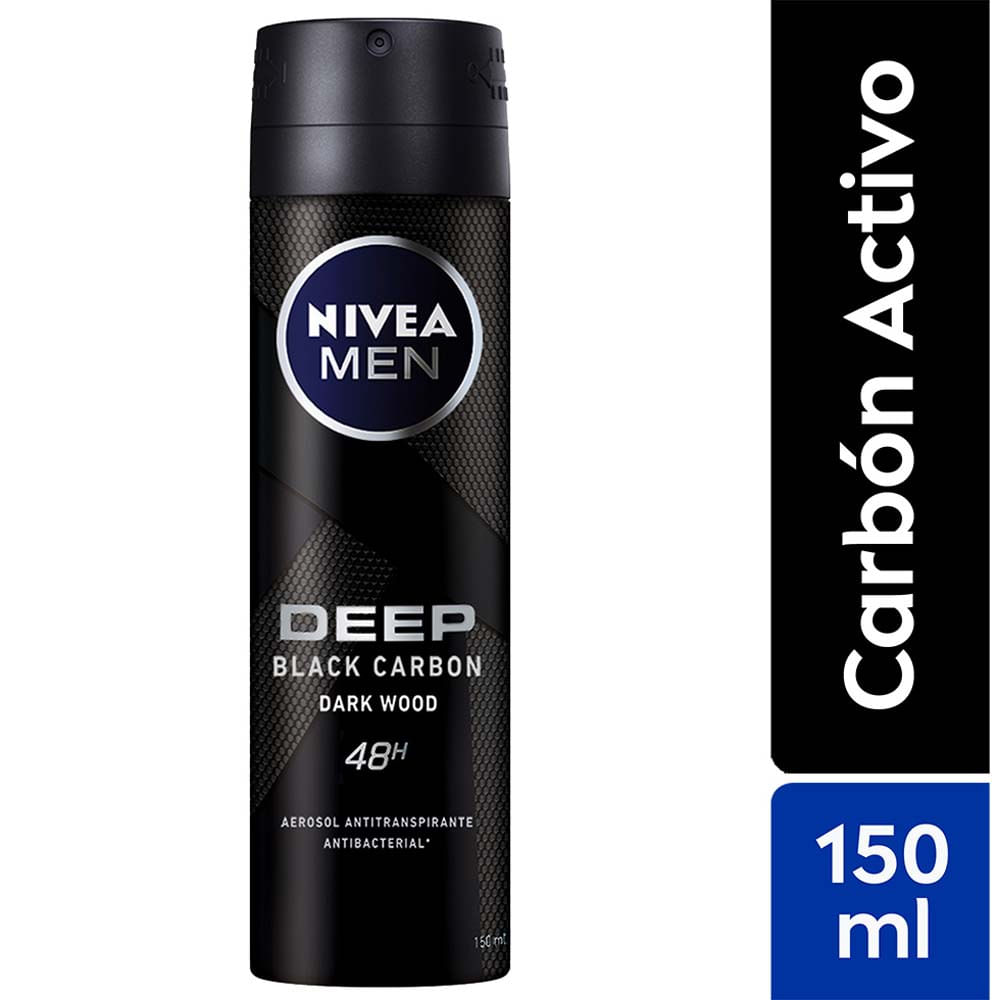 Desodorante Spray NIVEA Deep Dark Wood Frasco 150ml