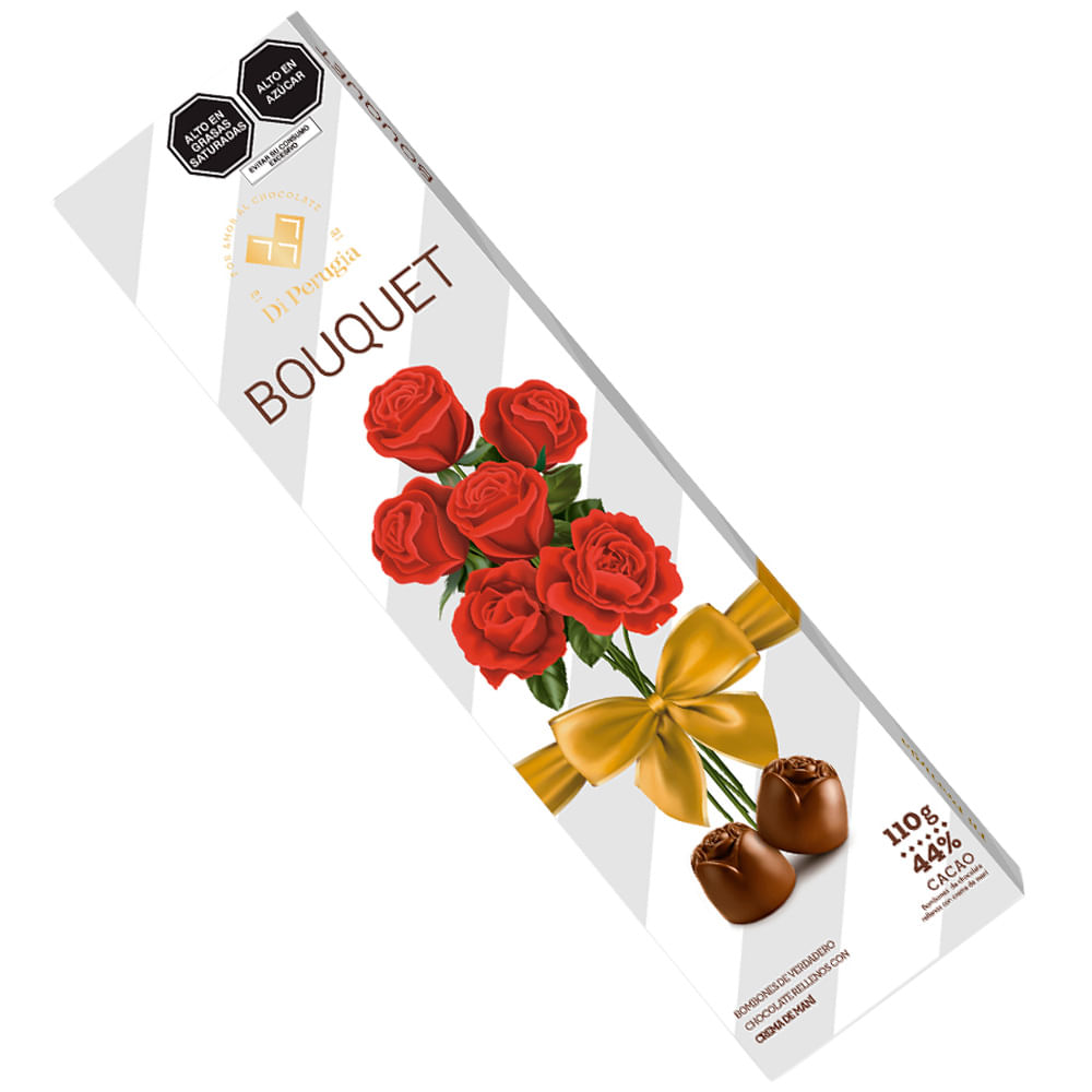 Bombones de Chocolates BRAVI Bouquet Caja 110g