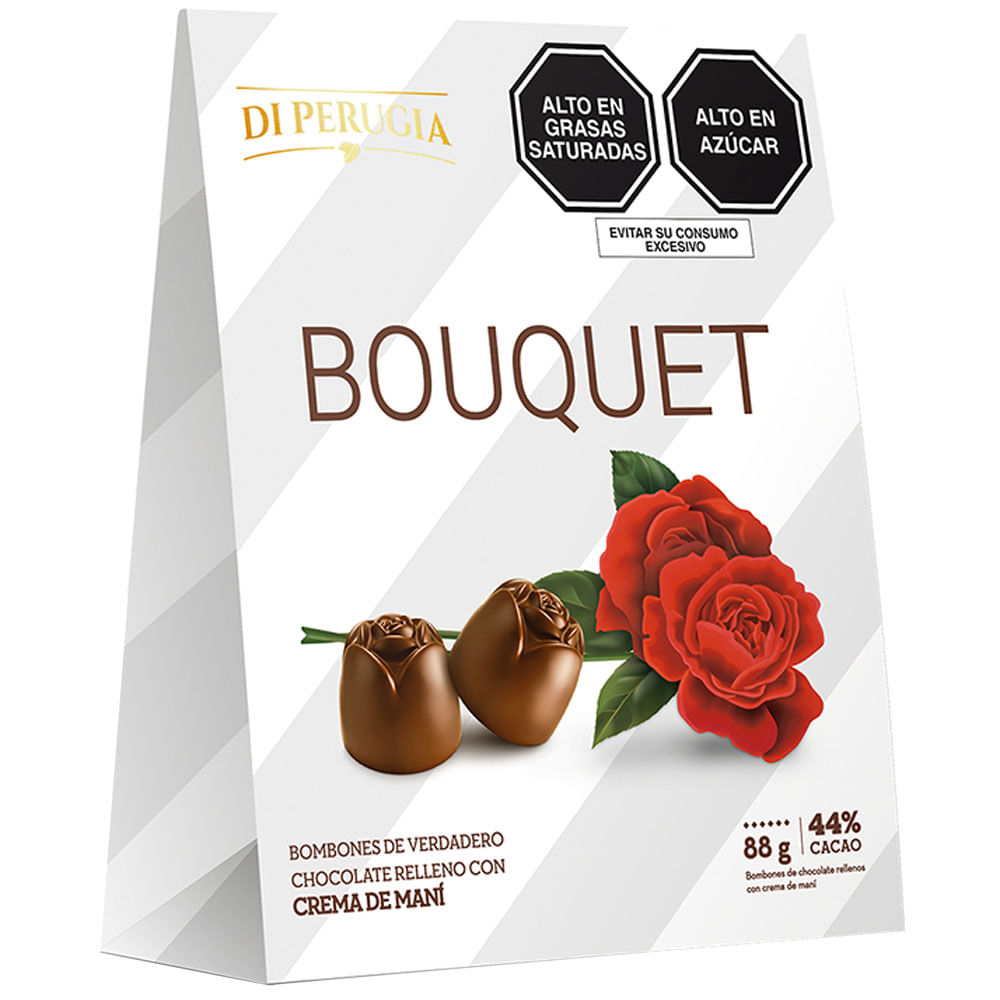 Bombones de Chocolates BRAVI Bouquet Caja 88g