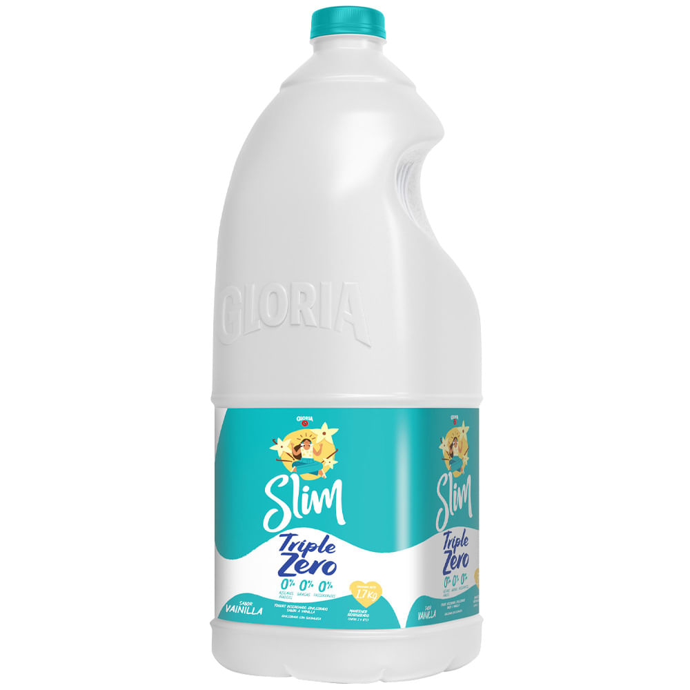Yogurt Slim GLORIA Sabor a Vainilla Galonera 1.7Kg