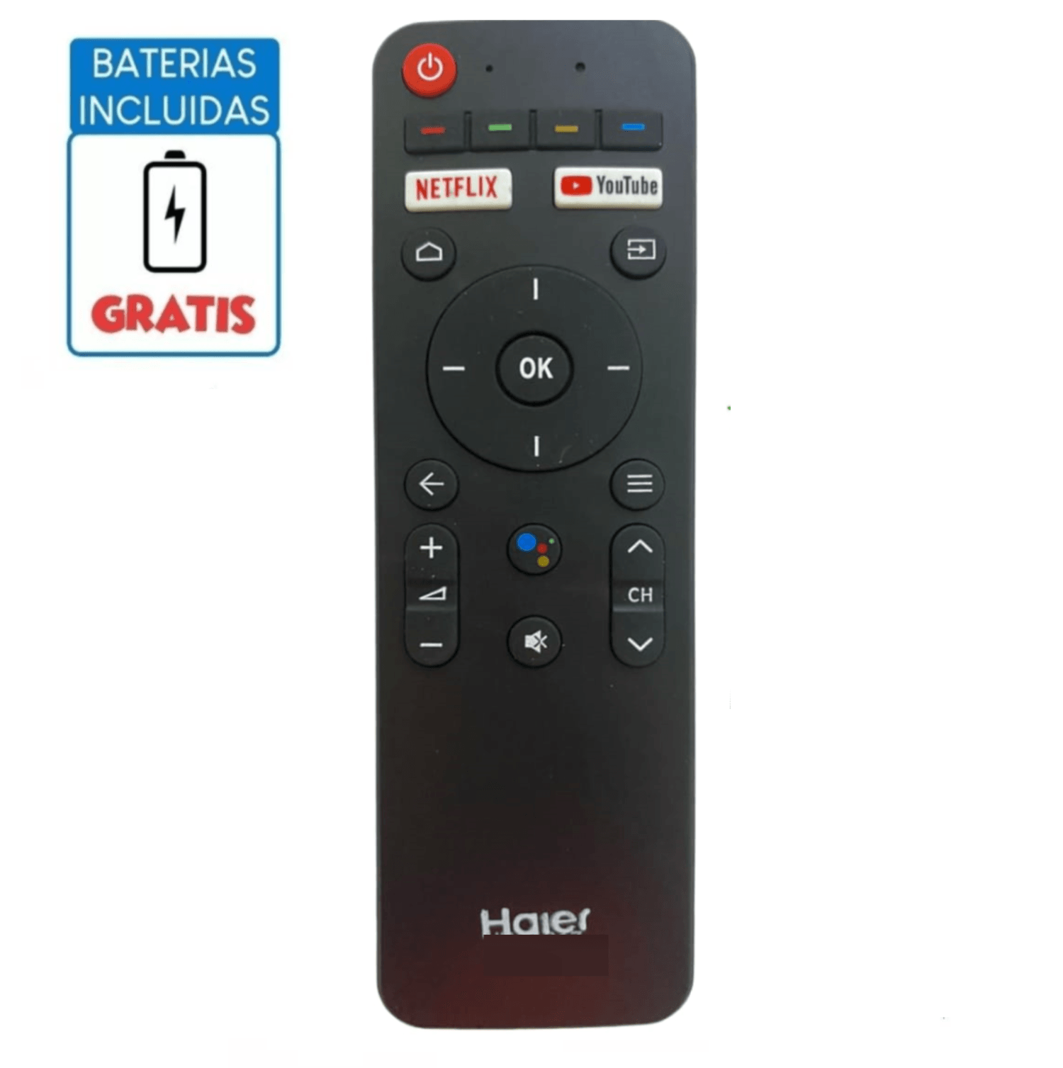 Control Remoto para Tv Smart Haier 2022 + Pilas