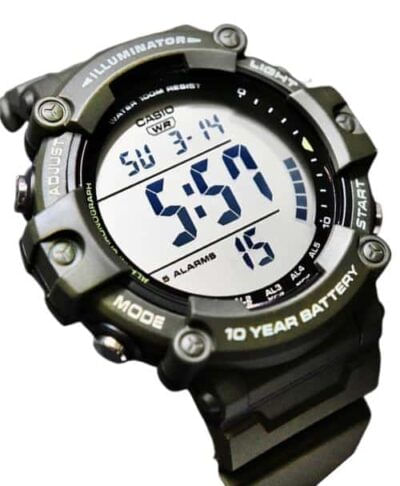 Reloj Casio Ae-1500whx-3av Verde Hombre