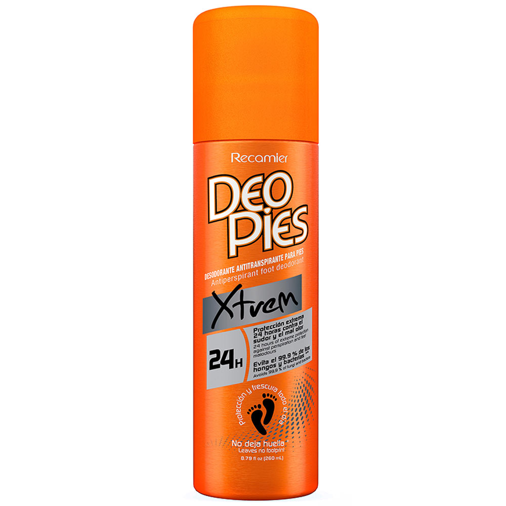 Desodorante en Aerosol para Pies DEO PIES Extrem Spray 260ml