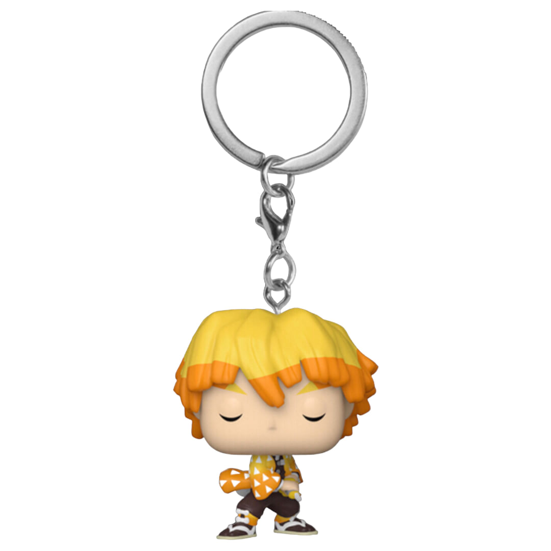 Funko Pop Keychain Zenitsu Agatsuma Demon Slayer