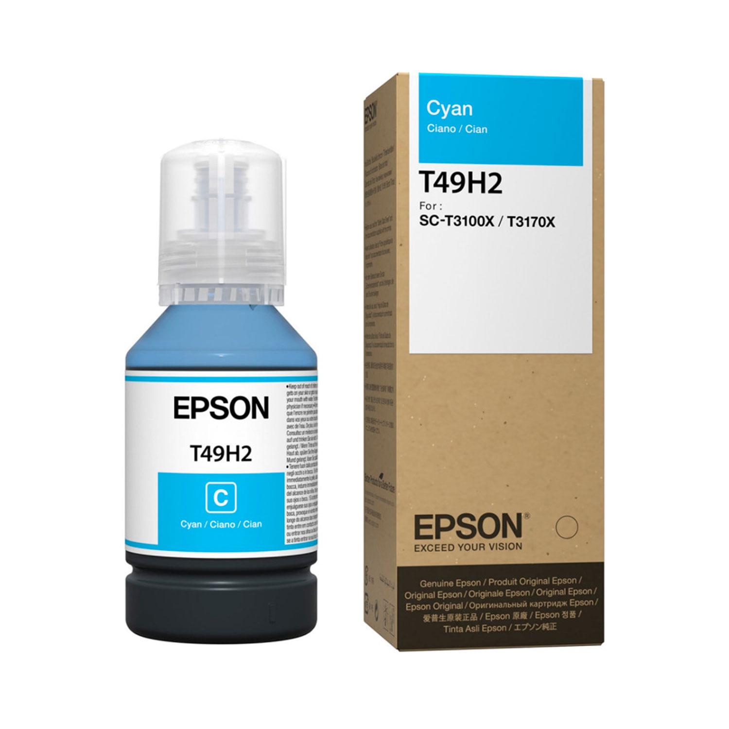 Tinta Epson T49h2 Cyan 140ML