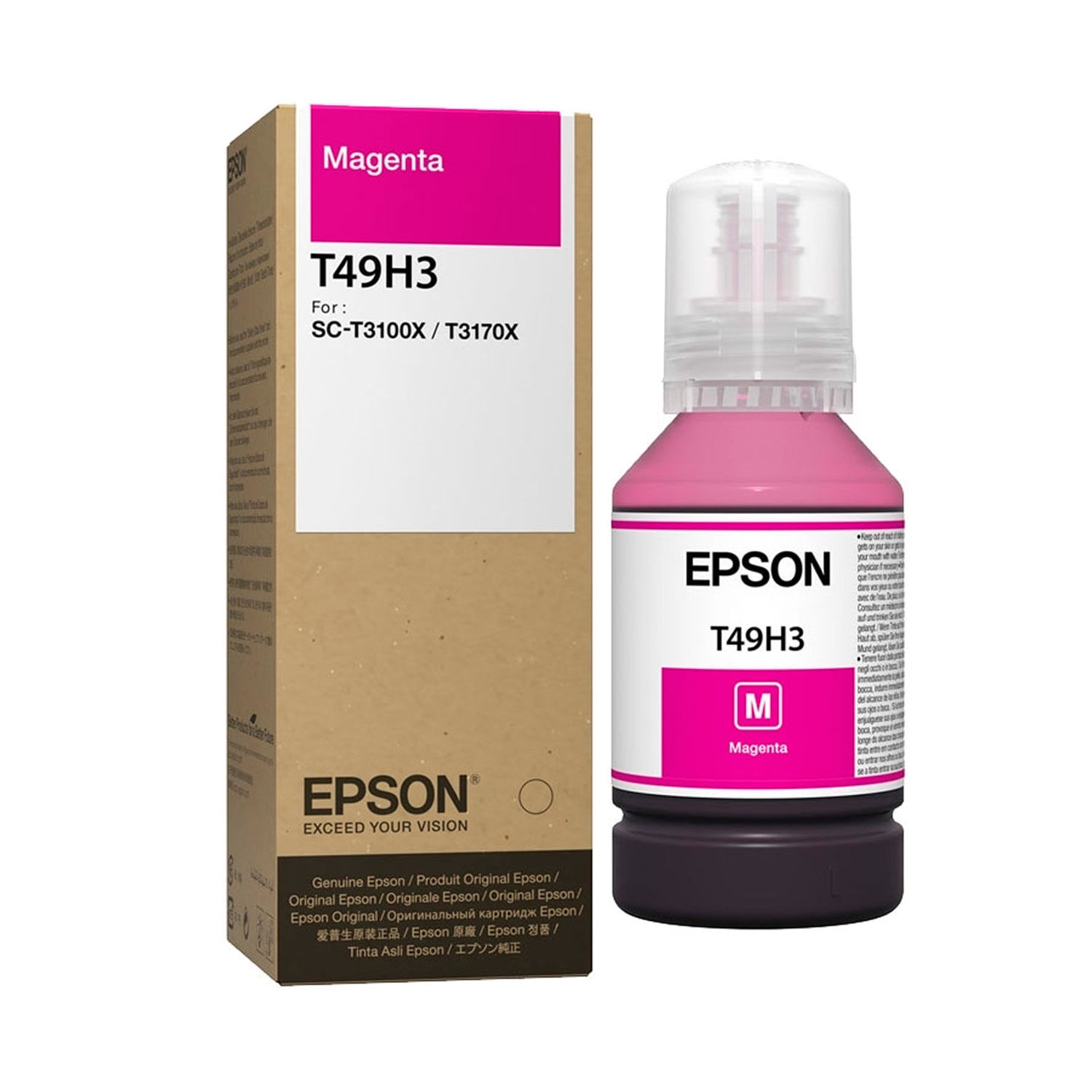 Botella de Tinta Epson T49H300 Magenta Original