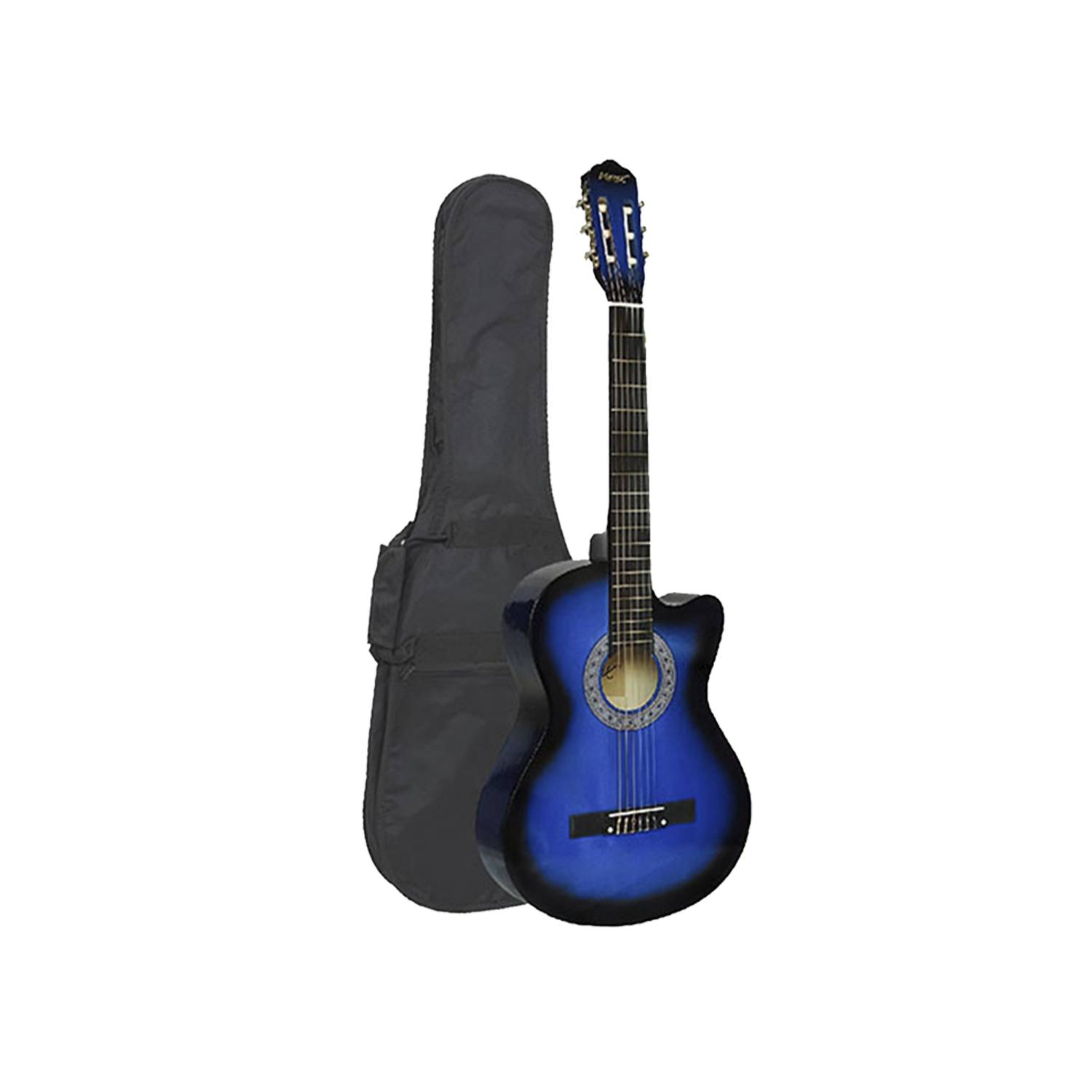 Guitarra Acústica Nylon Azul