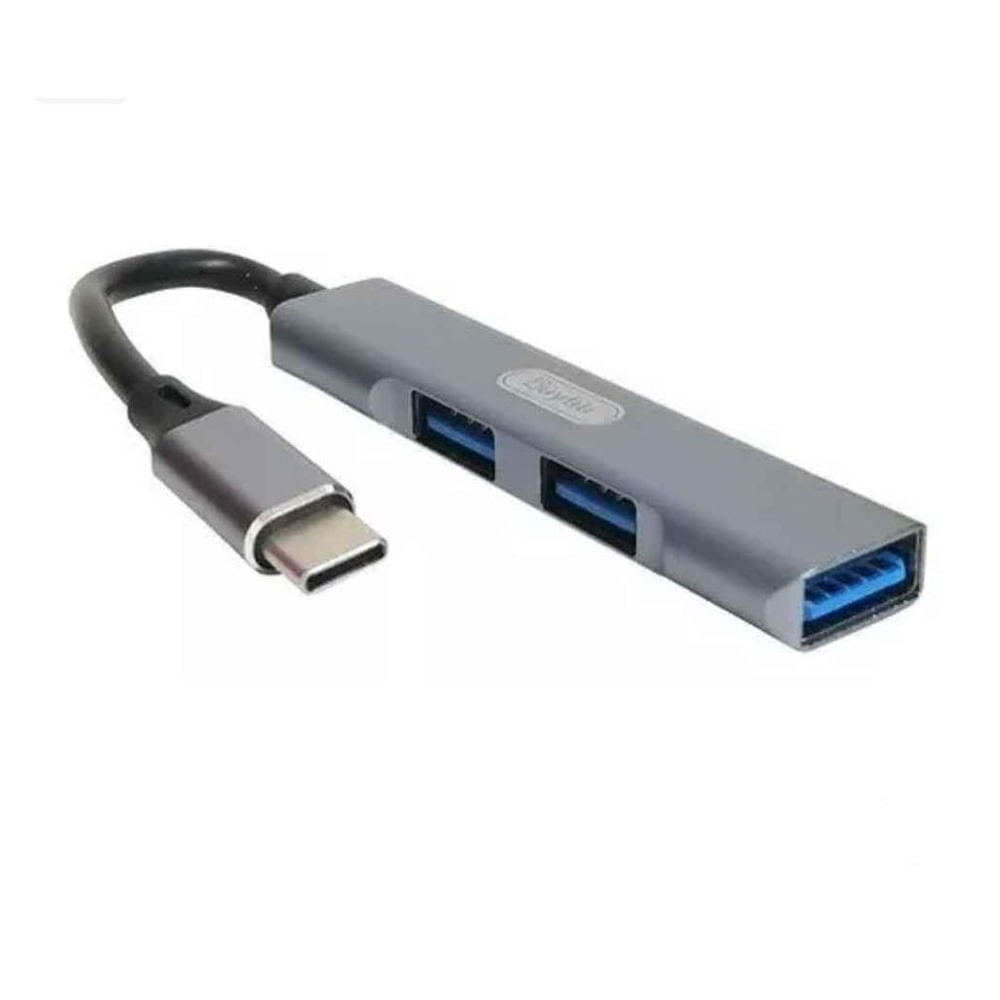 Hub 3 Puertos USB 3.0 5gbps Aluminio TIPO C BUYTITI