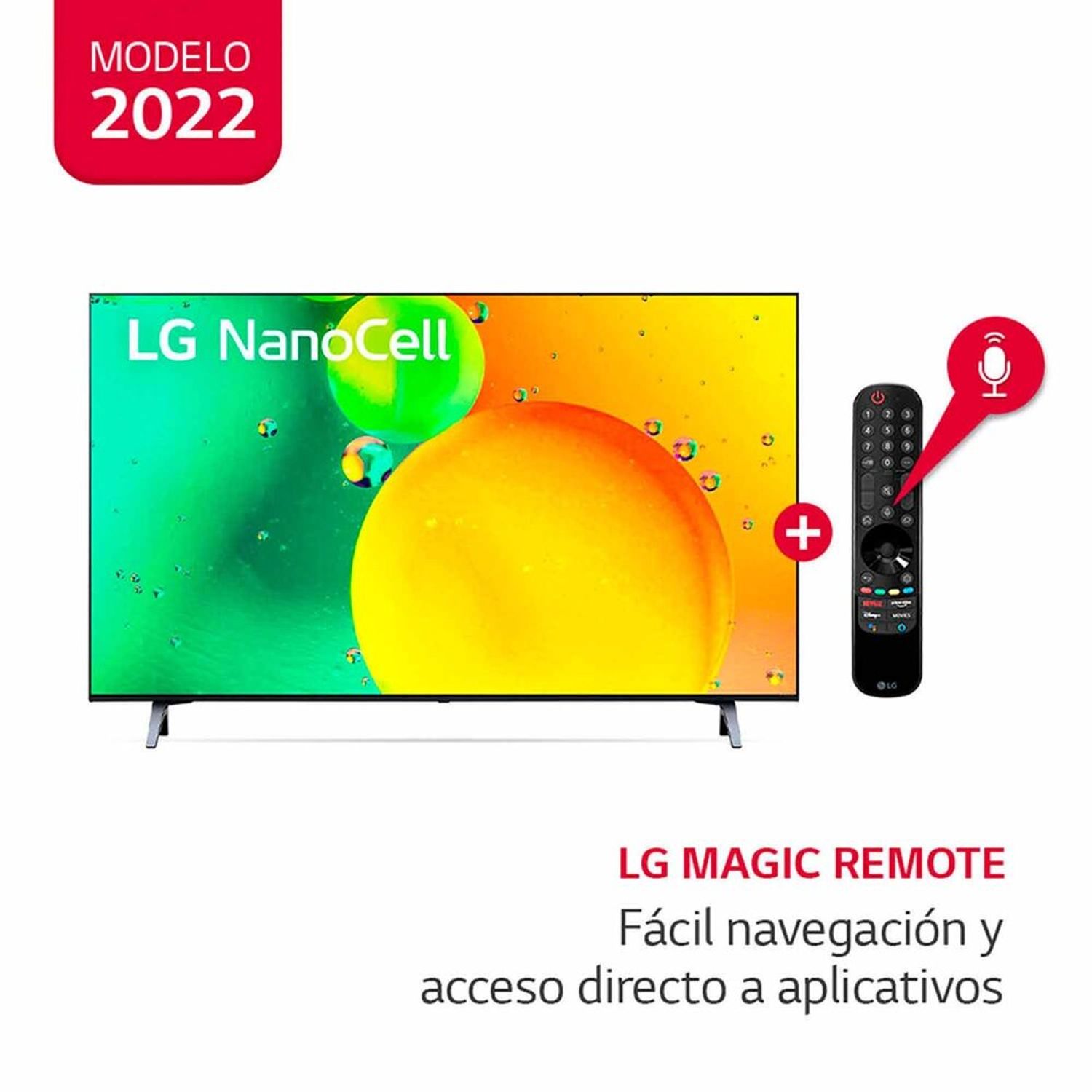 Televisor Lg 75" Nano Cell Uhd 4K Smart 75Nano75Sqa 2022