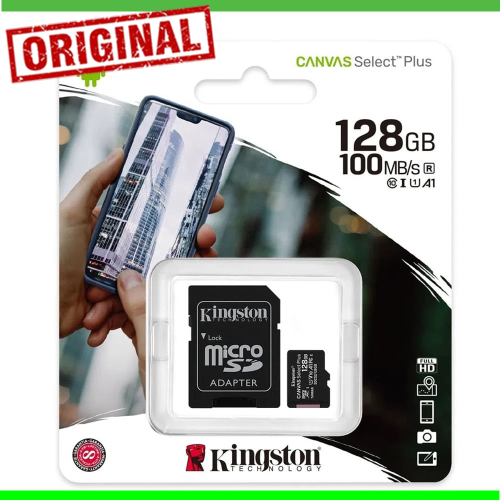 Memoria Micro SD 128 Gb Kingston Microsd 128gb