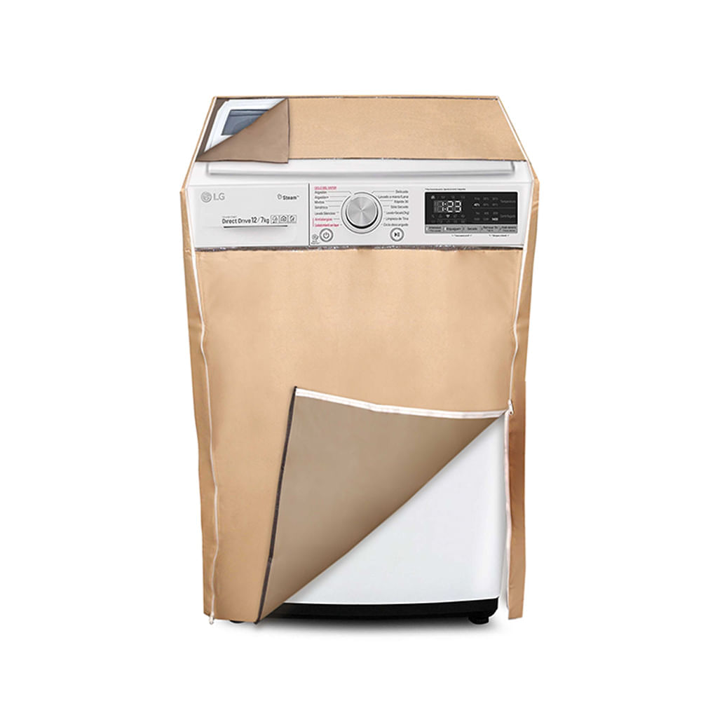 Protector universal de lino para lavadora 14 - 16 kg