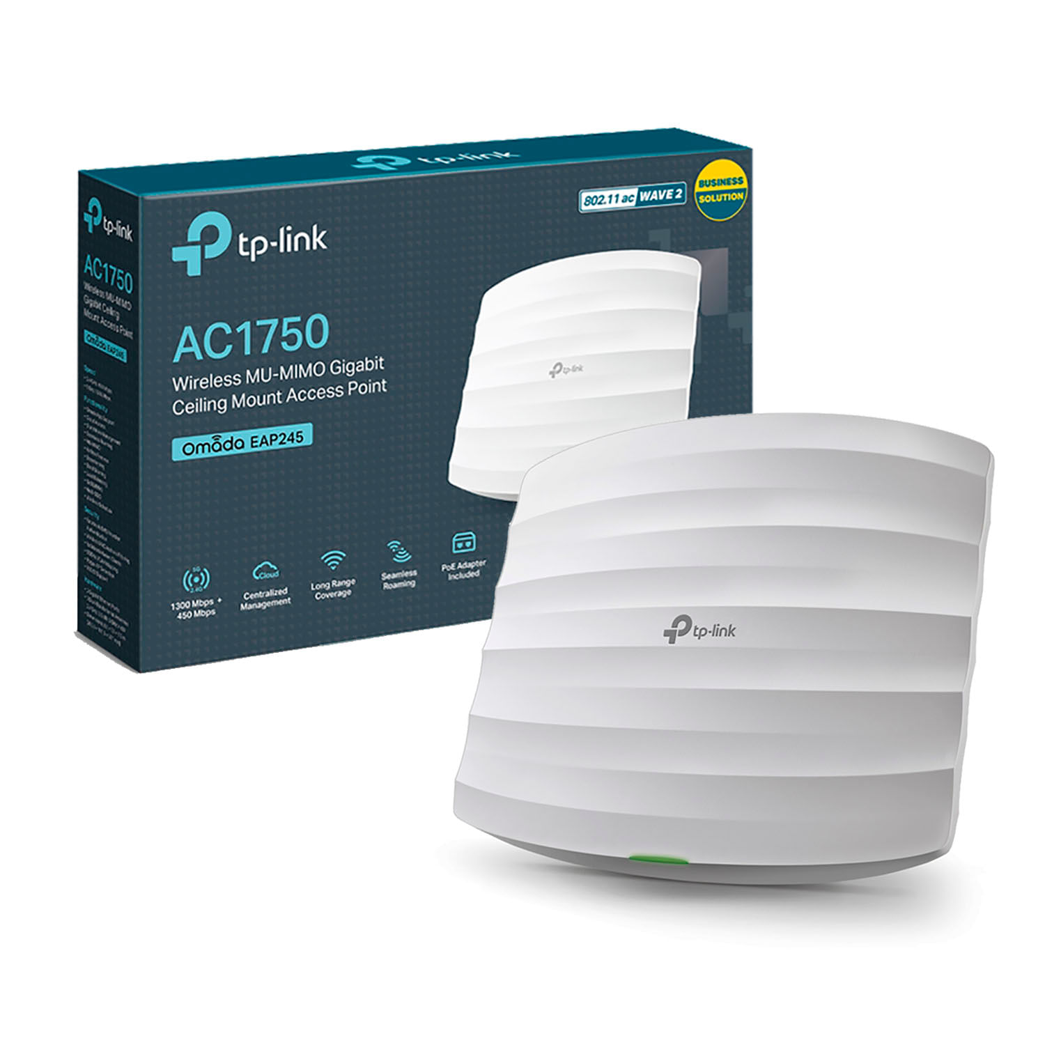 Punto de Acceso Eap245 Tp Link Gigabit Ac1750 Dual Band