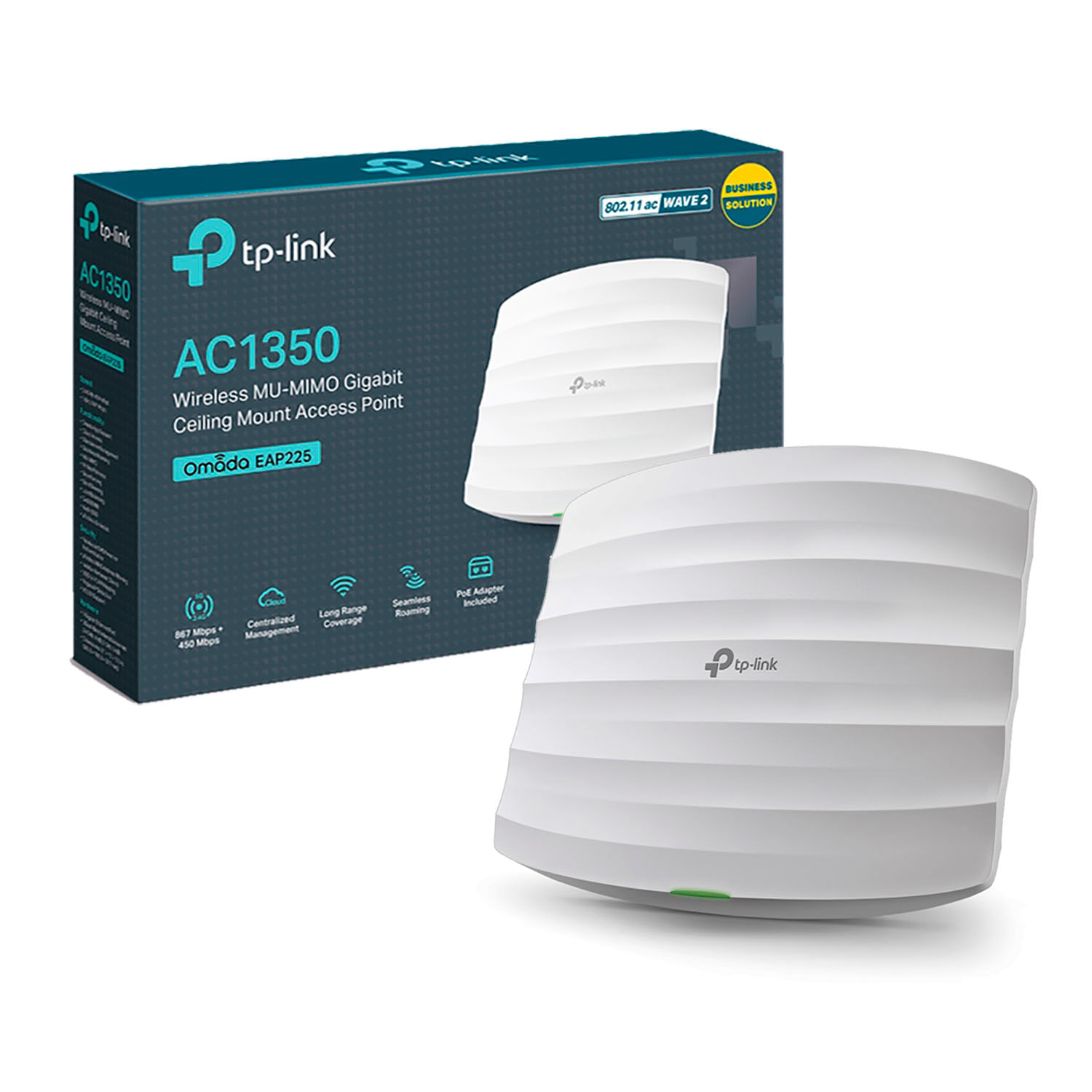 Punto de Acceso Eap225 Tp Link Gigabit Ac1350 Dual Band