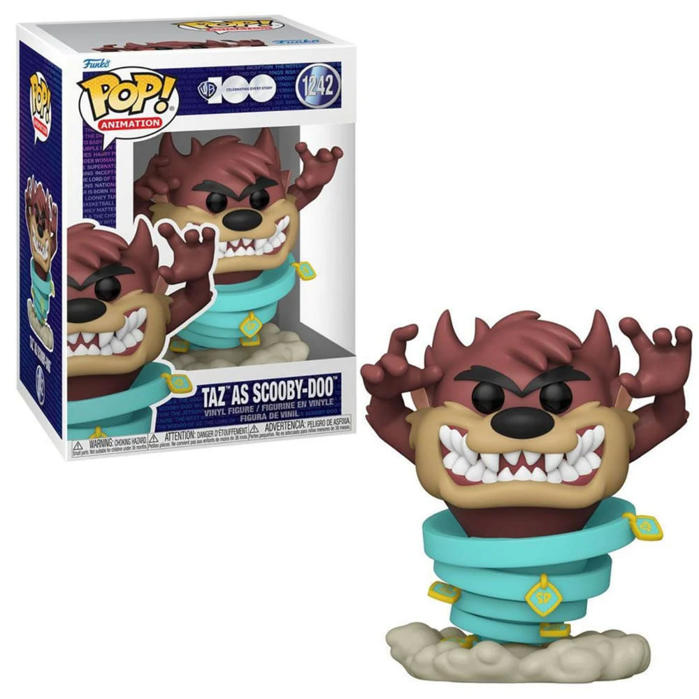 Funko Pop Looney Tunes Scooby Doo Taz as Scooby