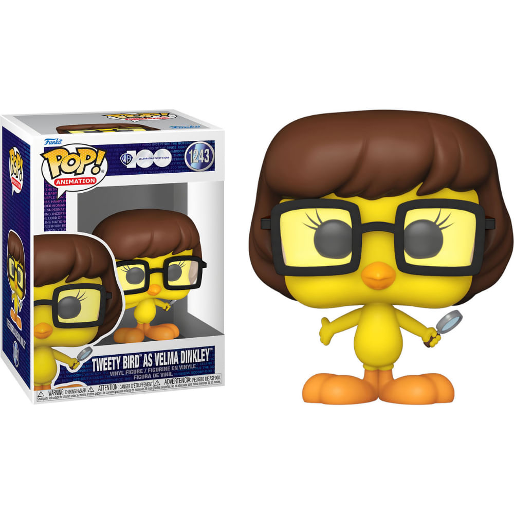 Funko Pop Looney Tunes Scooby Doo Tweety as Velma Piolin