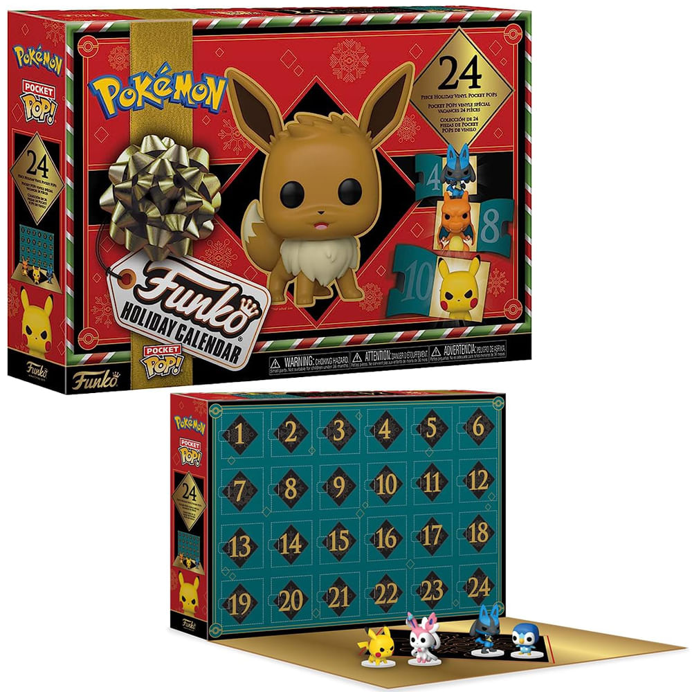 Funko Pop Pokemon Calendario de Adviento Set 24 mini Funkos