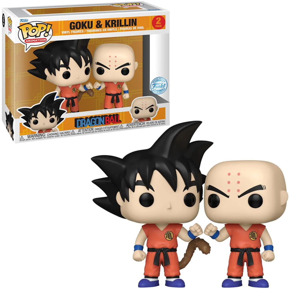 Funko Pop Dragon Ball Goku and Krillin