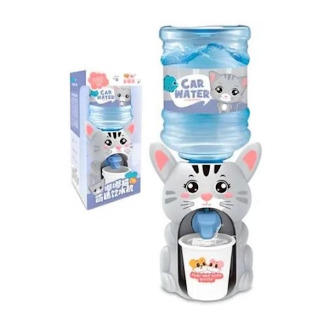 Mini Dispensador de Agua Infantil de Animales Gato