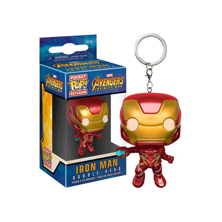 Funko Pop llavero Marvel Iron Man