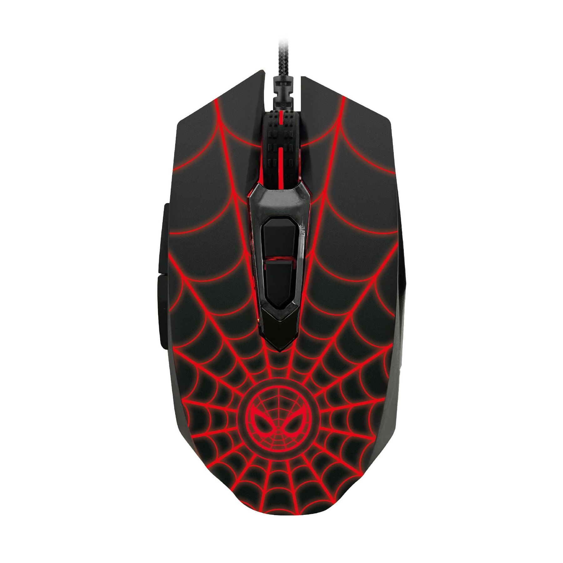 Mouse Xtech óptico de 7 botones Edición Spider-Man Miles Morales Gamer - XTM-M520SM