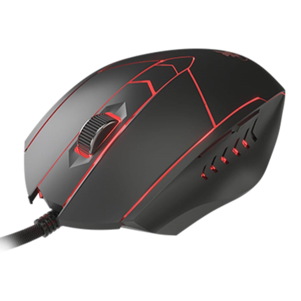 Mouse Xtech STAUROS Gamer USB 7200dpi Wired 6 Botones - XTM-810