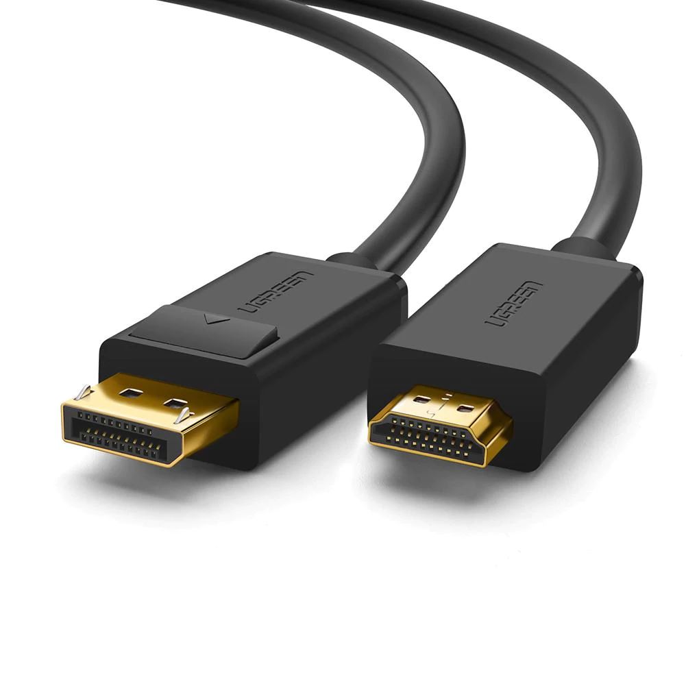 Cable Ugreen 2m Premium Display Port a HDMI de 4K UHD - 10202