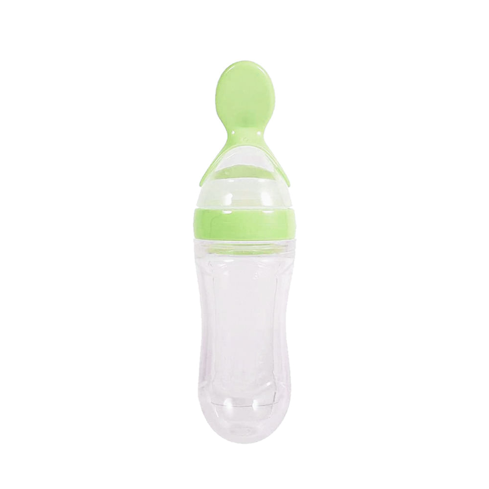 Biberon cuchara Verde Para Bebe