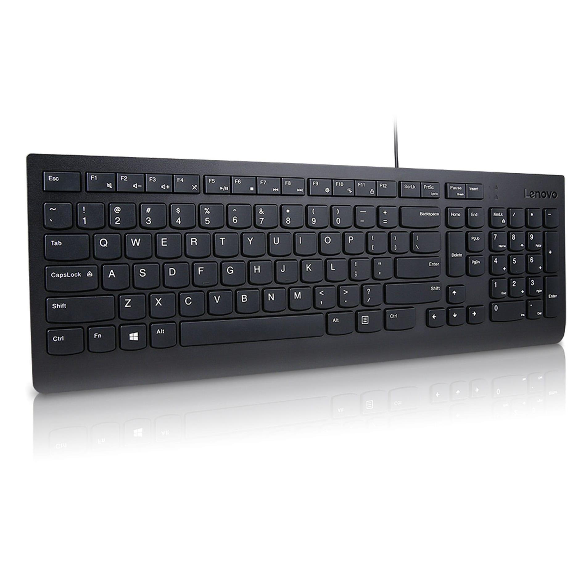 Teclado Lenovo Essential Wired Keyboard US English 103P - 4Y41C68642