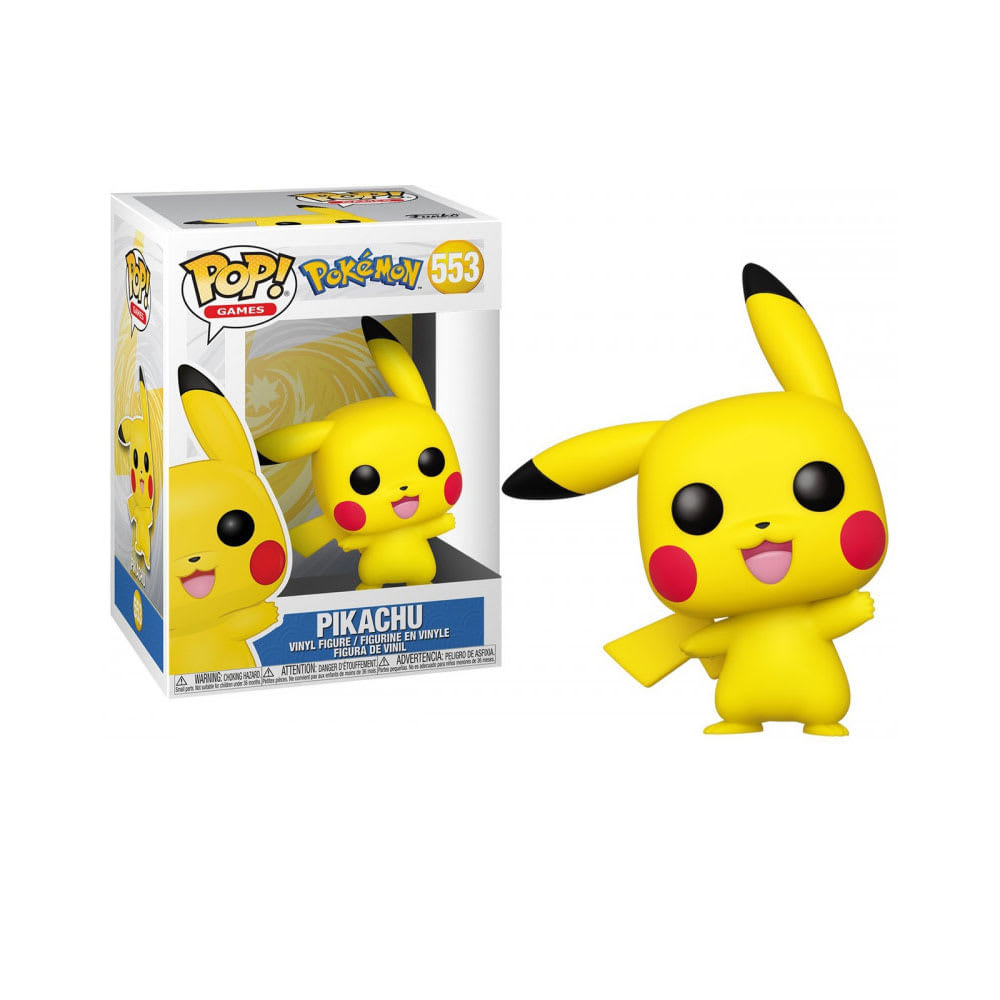 Funko Pop Pokemon Pikachu Saludando 553