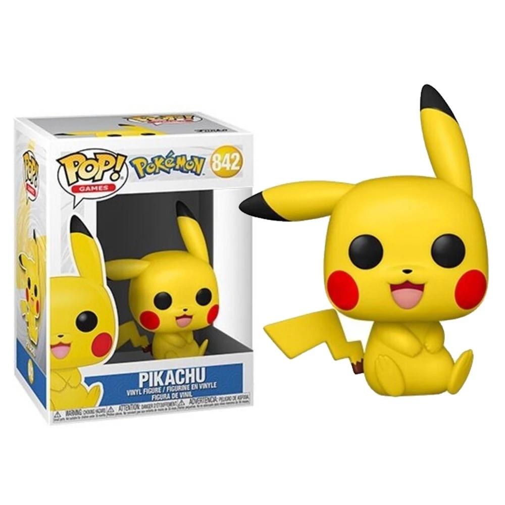 Funko Pop Pokemon Pikachu Sentado 842