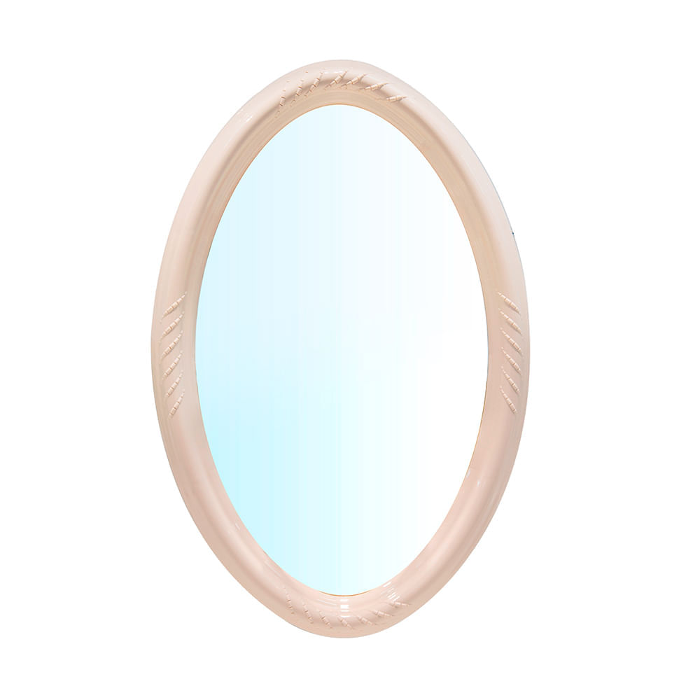 Espejo para baño ovalado Fibra Boné