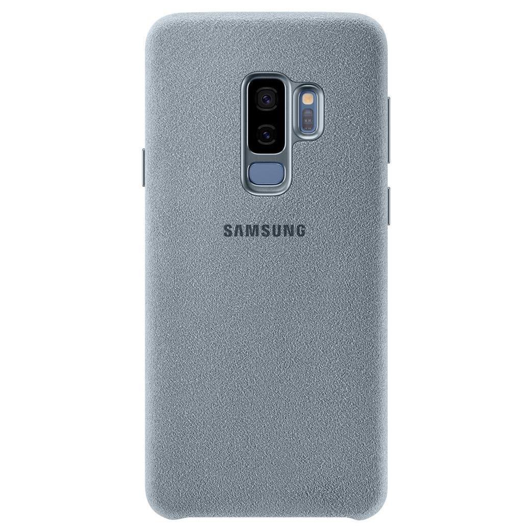 Cover Samsung Galaxy S9 Plus ALCANTARA Original Case Silver - EF-XG965