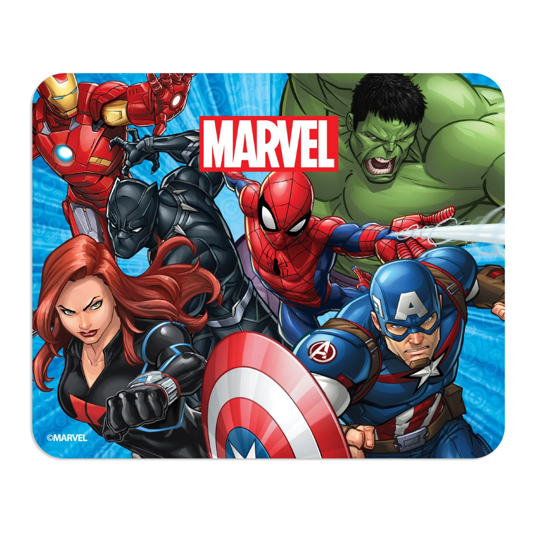 Mouse Pad Xtech Edición Marvel Avengers 22x18cm - XTA-M100AV