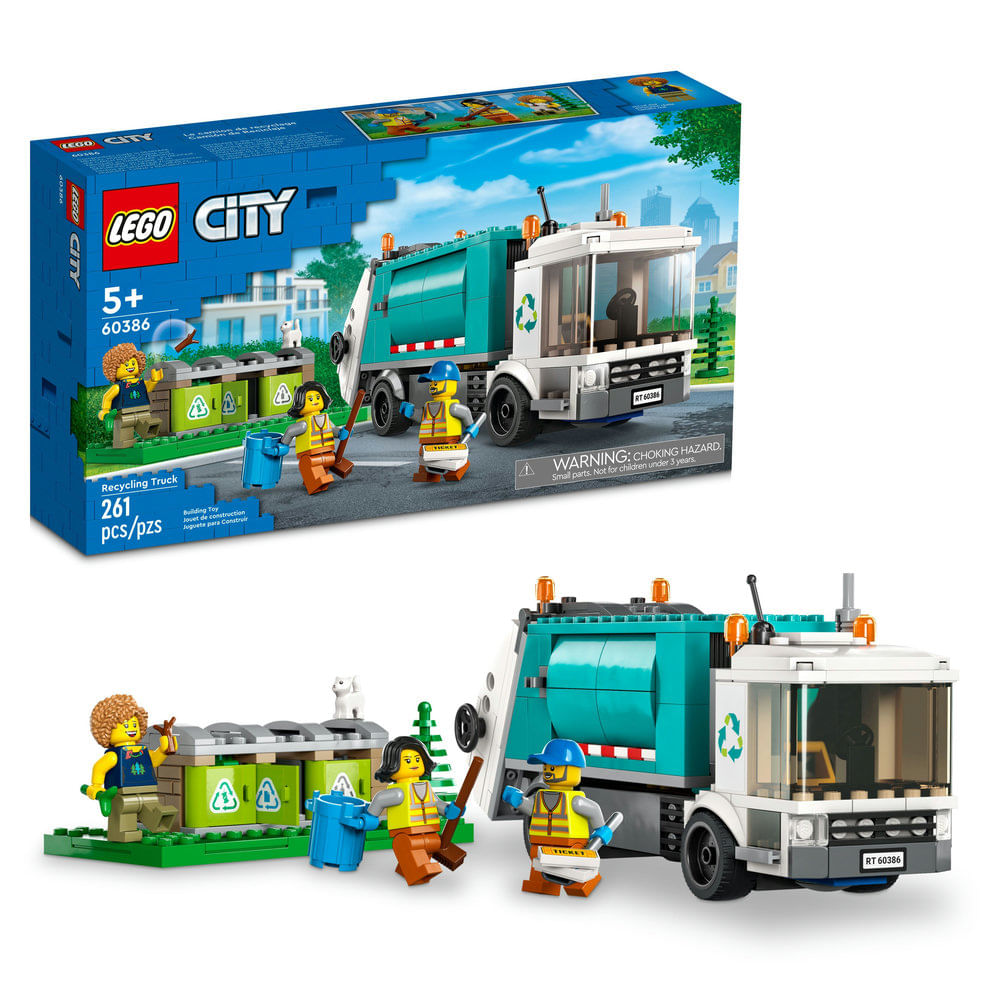 Lego 60386 Camión de Reciclaje