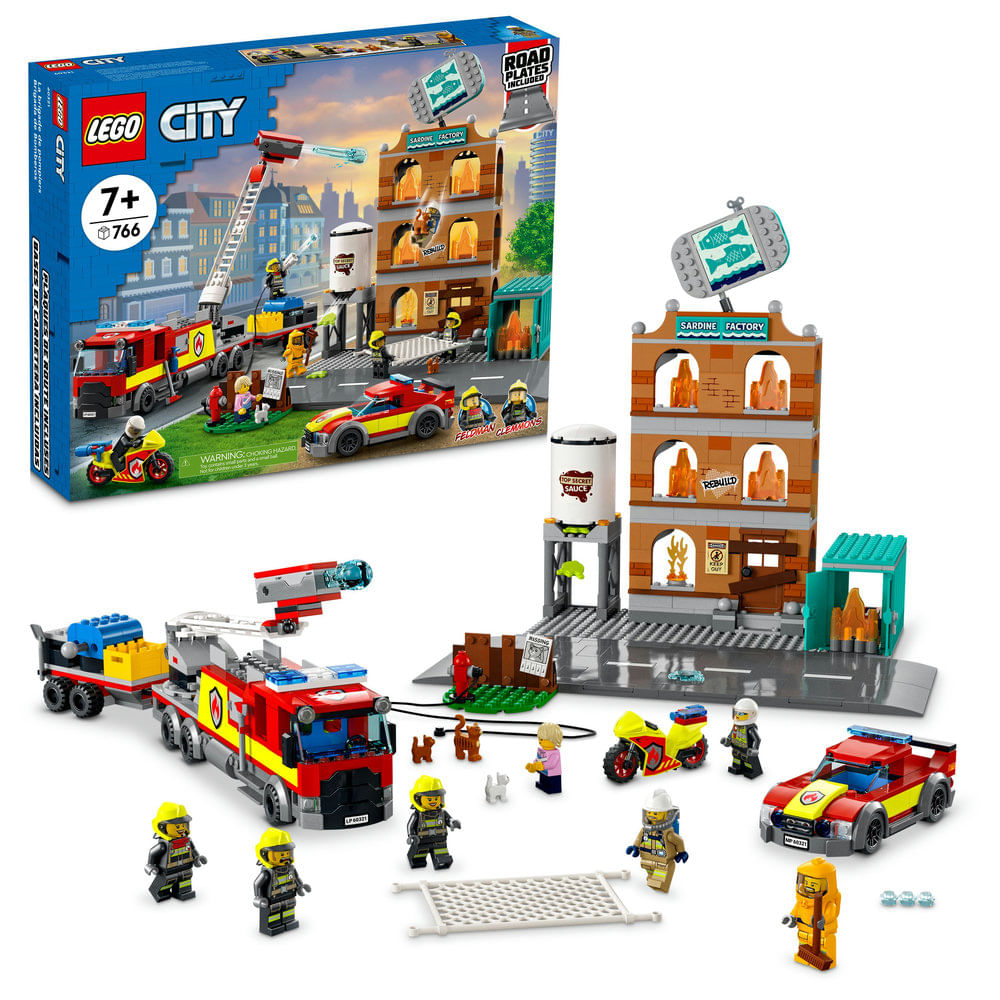 Lego 60321 Cuerpo de Bomberos