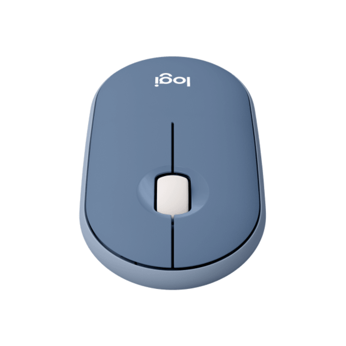Mouse Logitech Pebble M350 Silent Wireless con Bluetooth Celest 910-005773